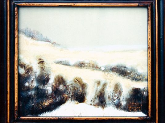 Viscol, 2002, 40x40cm, oil on wood