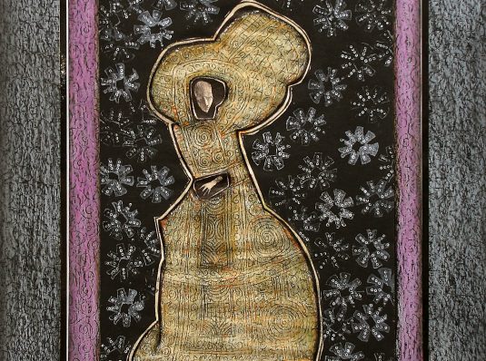 Melancholy II, 2004, 40x30cm, mixed technique, pastel on paper
