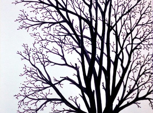 Tree, 2007, 10x15cm, graphics