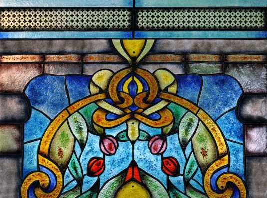 Vitraliu Tiffany, clasic, Art Nouveau